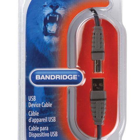 USB 2.0 Cable USB-A Male - USB-B Male Round 4.50 m