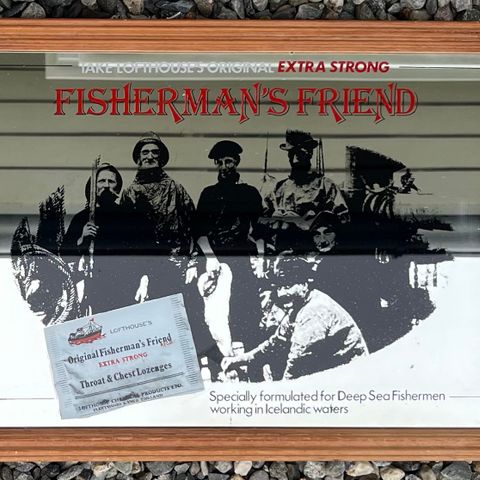 Fishermans Friend Reklamespeil