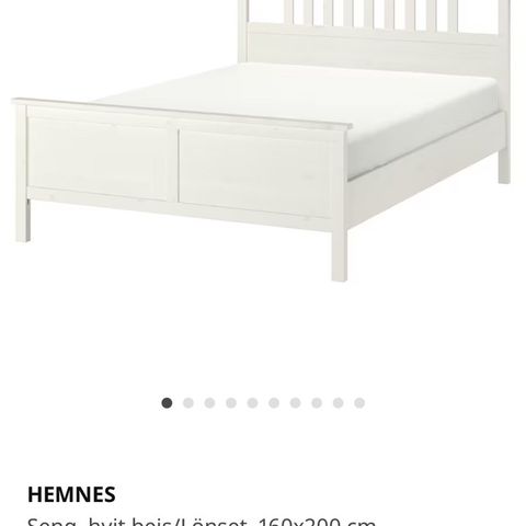 IKEA Hemnes seng 160x200