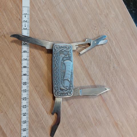 Lommekniv i Norsk Tinn - ubrukt