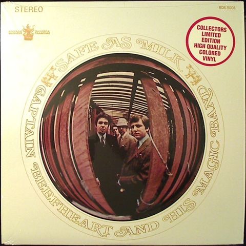 Captain Beefheart - «Safe as Milk» Ltd. Hvit vinyl