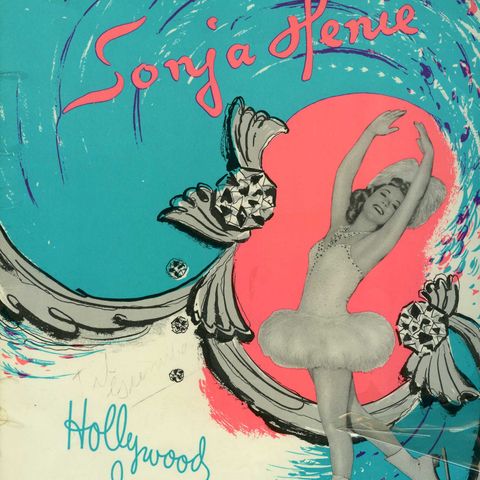 SONJA HENIE Hollywood Ice Revue 1948 Souvenir program