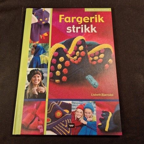 Fargerik strikk – Lisbeth Bjørndal