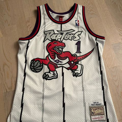 Tracy McGrady White Raptors Swingman Jersey