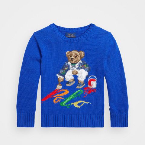 Polo Bear strikkegenser 6 år (Ny)