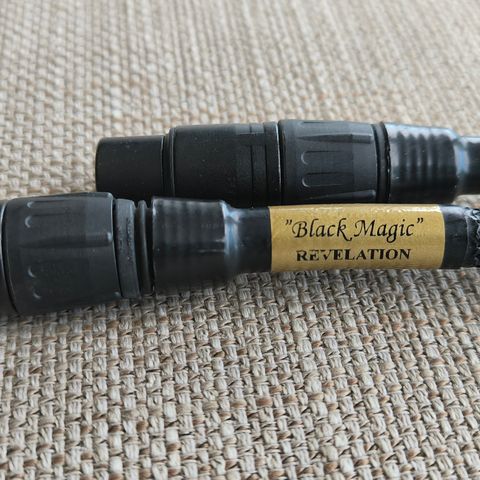 Black Magic Cables XLR- og RCA-kabler