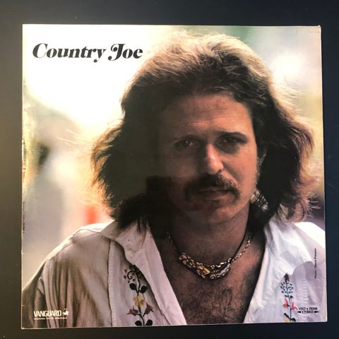 COUNTRY JOE "Country Joe"  1974 UK 1st press vinyl LP