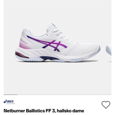 SOM NYE! Asics Netburner Ballistics FF 3