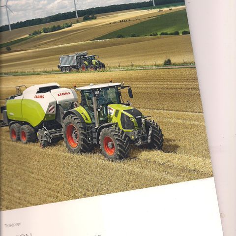 CLAAS traktorbrosjyre