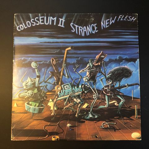 COLOSSEUM II  "Strange New Flesh"  UK 1976 1st issue vinyl LP