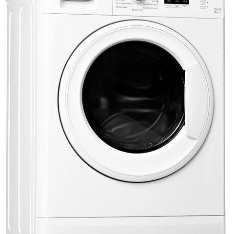 Kombimaskin fra Whirlpool - kombinert vaskemaskin og tørketrommel (reservert)
