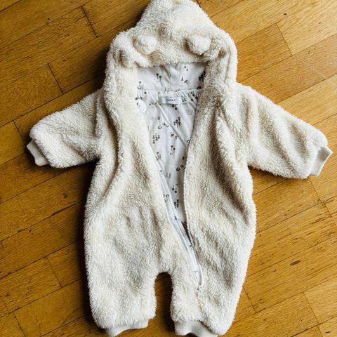 Fleece, kjeledress dress til baby name it 50/56