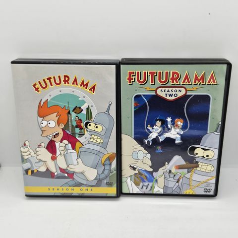 Futurama sesong 1 og 2. Dvd