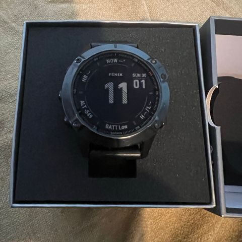 Garmin Fenix 6 Pro GPS smartklokke 47 mm