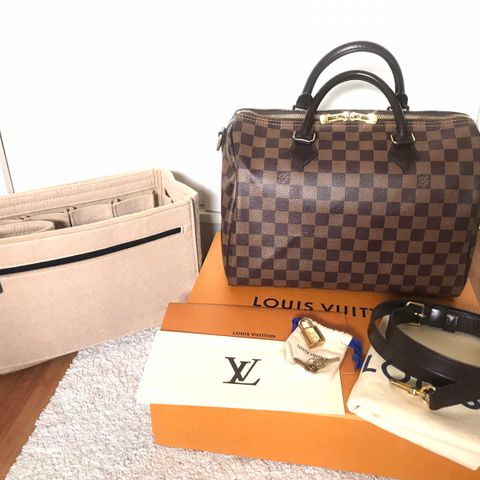 Louis Vuitton Speedy 30 veske👜 Meget pent brukt!