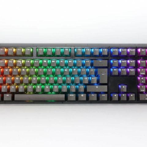 Ducky ONE 3 Aura Black RGB Hotswap Tastatur - Baby Kangaroo