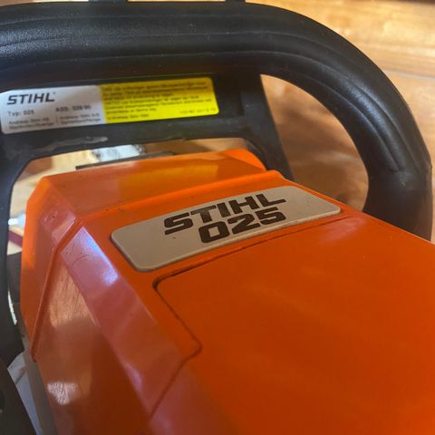 Motorsag, Stihl 025