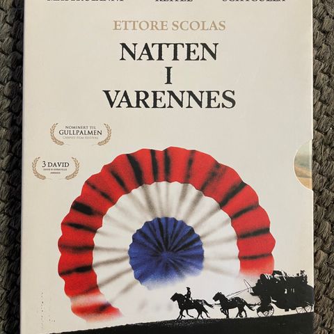 [DVD] Natten i Varennes - 1982 (norsk tekst)