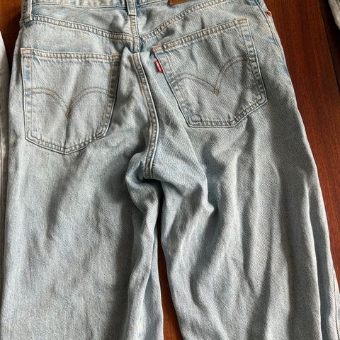 Loose-fit jeans jente, str 27/30