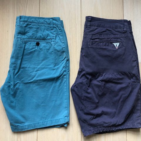 Shortser Jean Paul og H&M str S