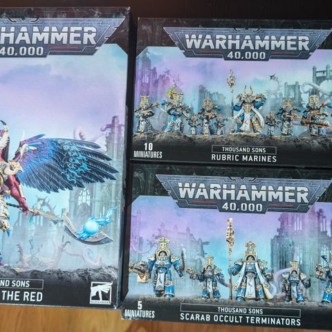 Thousand Sons Warhammer 40,000 sett