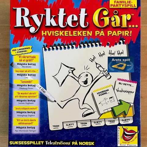 Bordspill: Ryktet går…