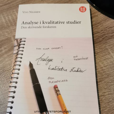 Analyse i kvalitative studier - Den skrivende forskeren