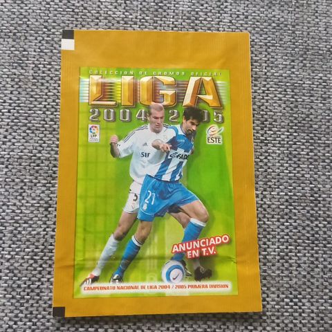 Panini este 2004/2005 uåpnet sticker pakke