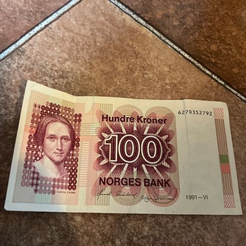 100 kr seddel