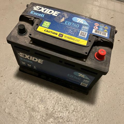 Exide Excell EB740 bra stand