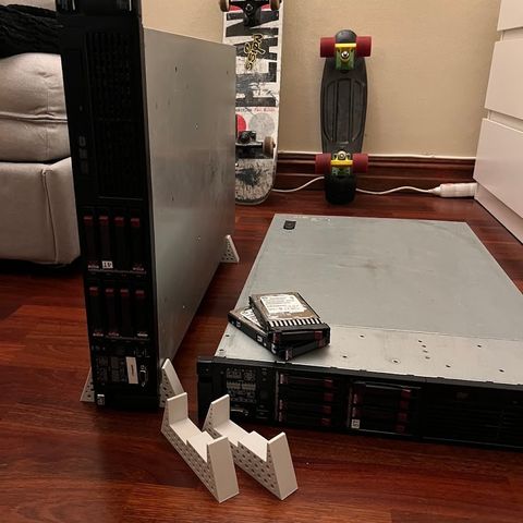 2stk HP ProLiant DL380 Generation 6 servere