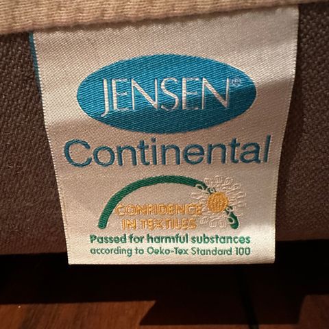 Jensen Continental rammemadrass