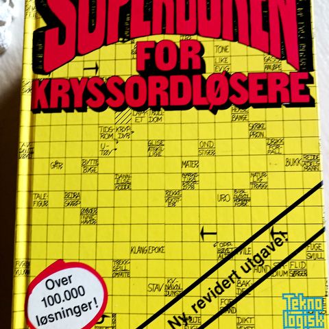 KRYSSORD BOK ( OVER 100000 ) LØSNINGER