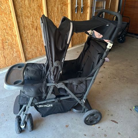 Caboose too ultralight sit and stand tandem double stroller