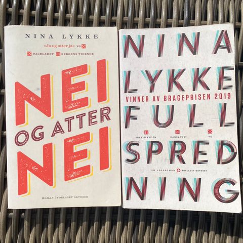 Nina Lykke - «nei og atter nei», «Full spredning»