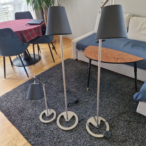 IKEA GULV OG BORDLAMPER SELGES.