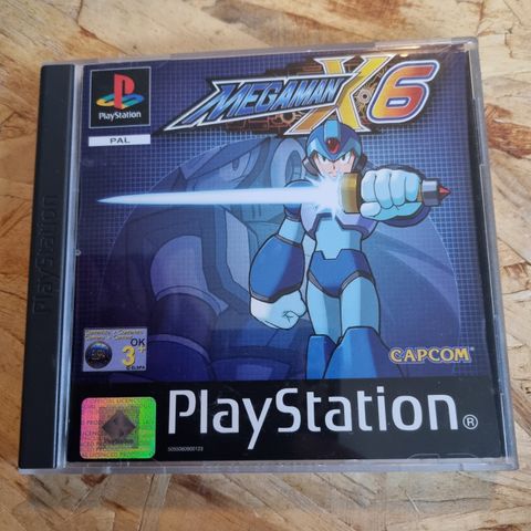 Pent brukt PS1 Mega Man X6