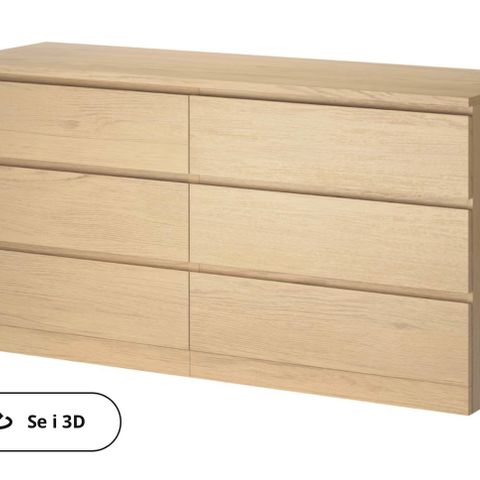 Malm kommode