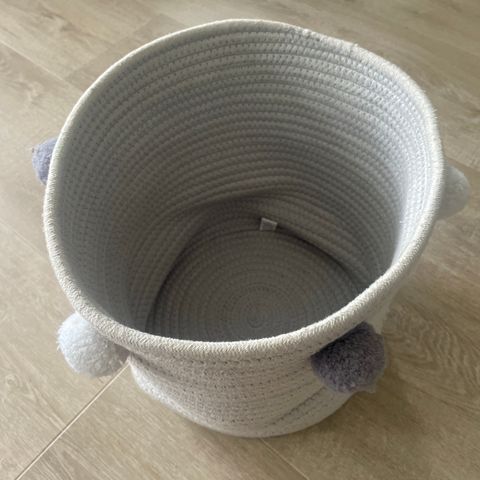 oppbevaringspose. oppbevaringskurv  Barn leker - basket for toys