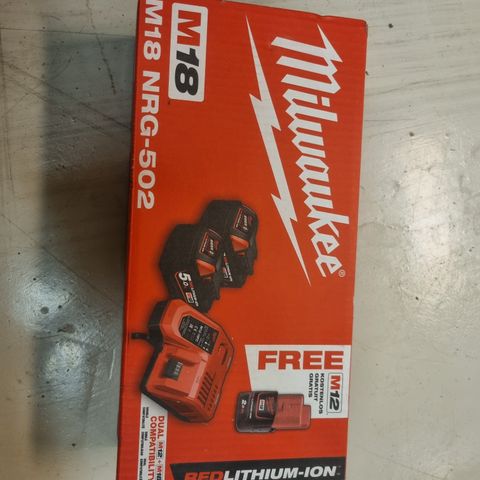 Milwaukee batteri pakke