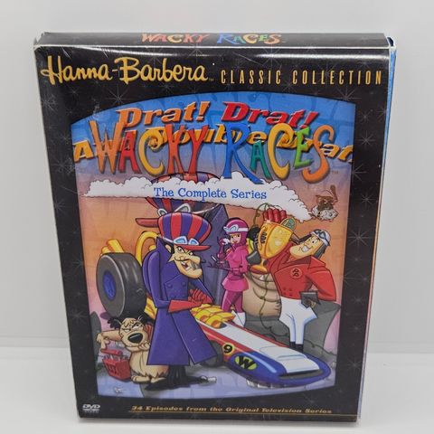 Wacky Races, the complete series. Dvd
