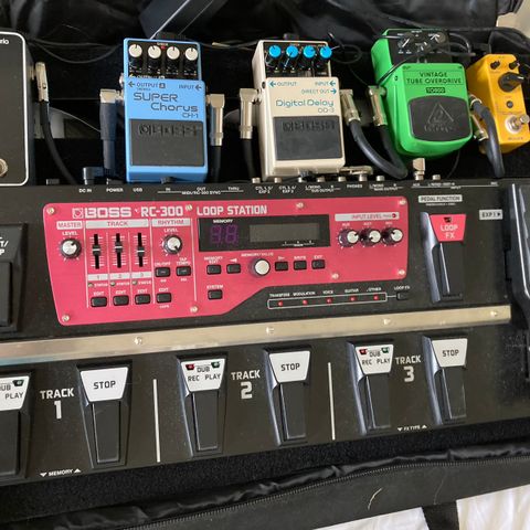 Effektpedal / loopstation / pedals gitar