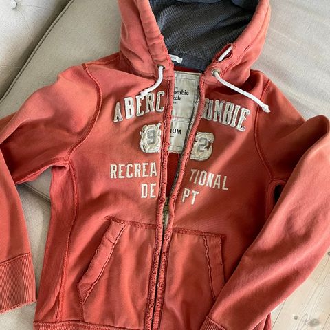 Hettejakke hoodie Abercrombie Fitch str. M