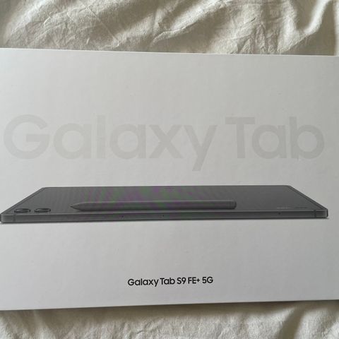 Samsung Galaxy Tab S9 FE+ 5G nettbrett 8/128GB (grå)