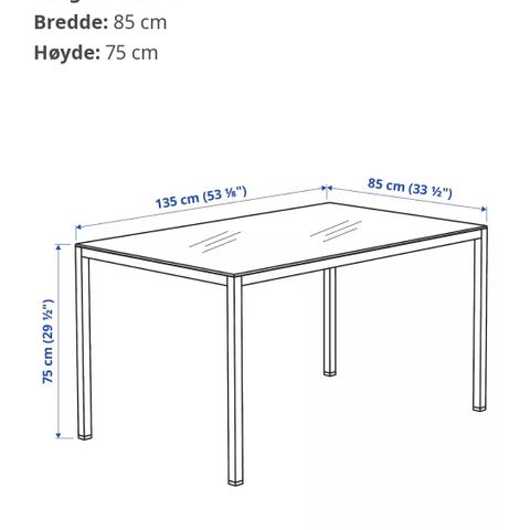 Torsby spisebord