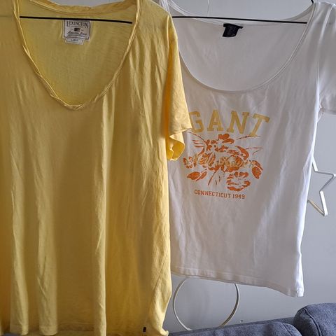 Lexington og Gant T-skjorte/inkl. frakt.