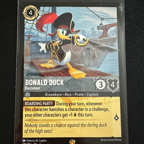 Ursula’s Return: Donald Duck Buccaneer