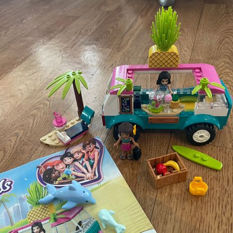 Lego Friends strandkafé/bil