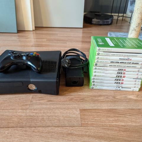 Xbox 360 + 11 spill