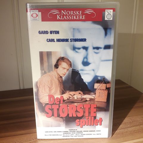 Det største spillet (1967) norsk film VHS